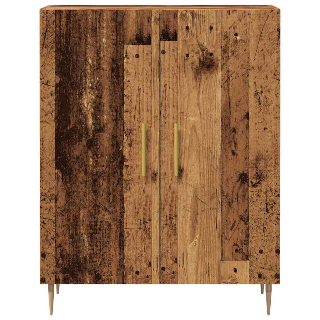 Credenza Legno Antico 69,5x34x90 cm in Legno Multistrato