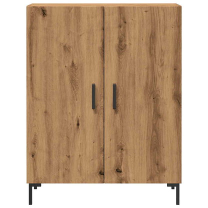 Credenza Rovere Artigianale 69,5x34x90 cm in Legno Multistrato