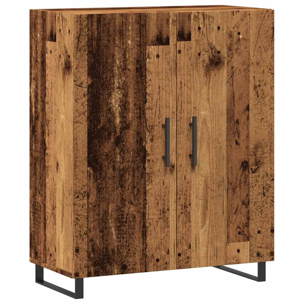 Credenza Legno Antico 69,5x34x90 cm in Legno Multistrato