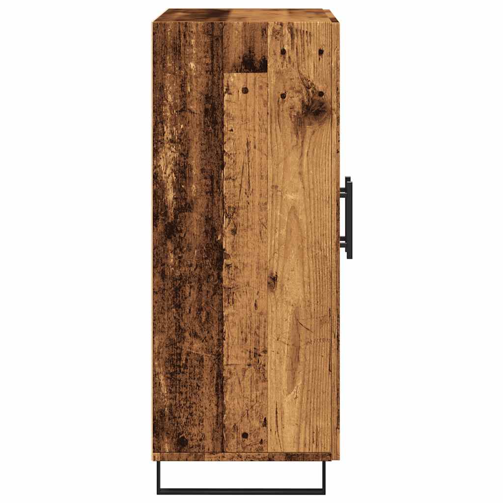 Credenza Legno Antico 69,5x34x90 cm in Legno Multistrato