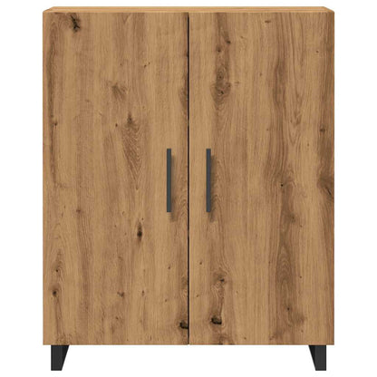 Credenza Rovere Artigianale 69,5x34x90 cm in Legno Multistrato