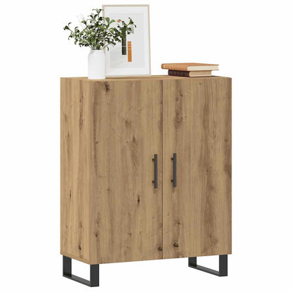 Credenza Rovere Artigianale 69,5x34x90 cm in Legno Multistrato