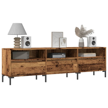 Mobile Porta TV Legno Antico 150x30x44,5 cm Legno Multistrato