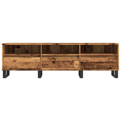 Mobile Porta TV Legno Antico 150x30x44,5 cm Legno Multistrato