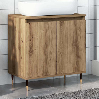 Mobile da Bagno Rovere Artigianale 58x33x60 cm in Truciolato