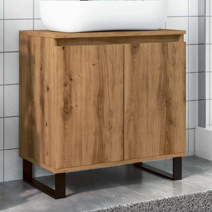 Mobile da Bagno Rovere Artigianale 58x33x60 cm in Truciolato