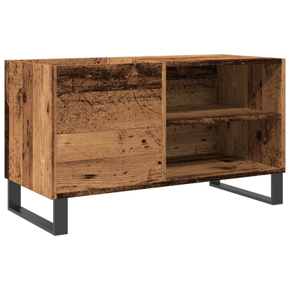 Mobile Porta Dischi Legno Antico 84,5x38x48cm Legno Multistrato