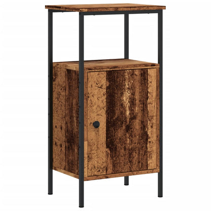 Comodino Legno Antico 41x31x80 cm in Legno Multistrato