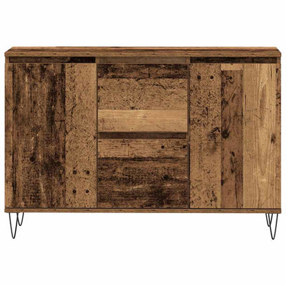 Credenza Legno Antico 104x35x70 cm in Legno Multistrato