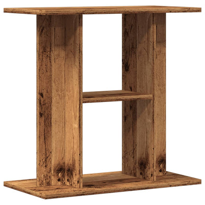 Supporto Acquario 60x30x60 cm in Legno Multistrato Legno Antico