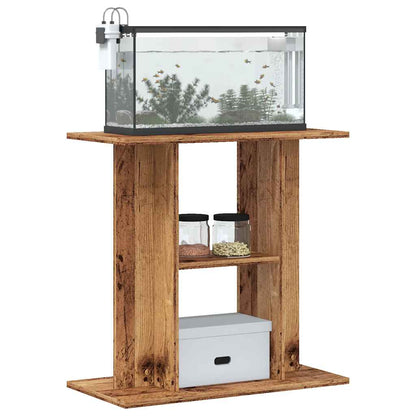 Supporto Acquario 60x30x60 cm in Legno Multistrato Legno Antico