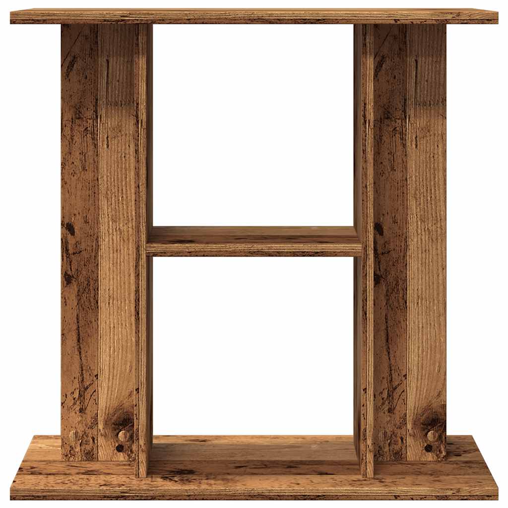 Supporto Acquario 60x30x60 cm in Legno Multistrato Legno Antico