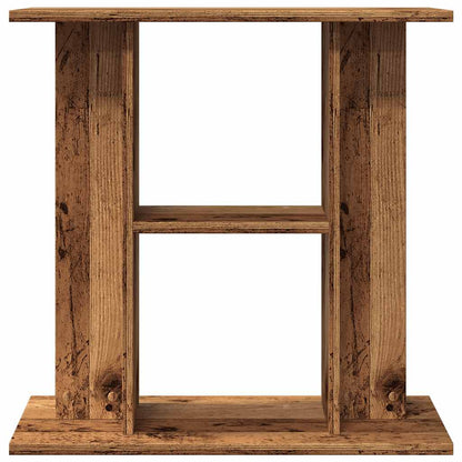 Supporto Acquario 60x30x60 cm in Legno Multistrato Legno Antico