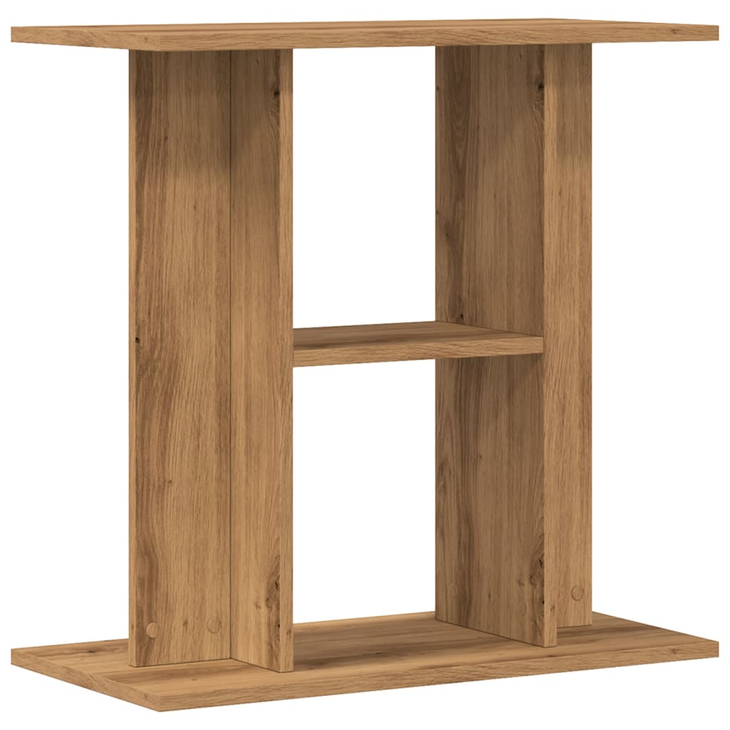 Supporto Acquario 60x30x60 cm Multistrato Rovere Artigianale