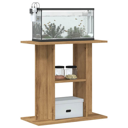 Supporto Acquario 60x30x60 cm Multistrato Rovere Artigianale