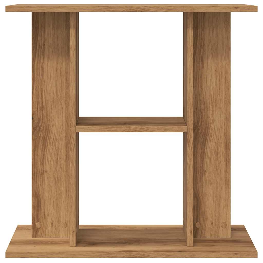 Supporto Acquario 60x30x60 cm Multistrato Rovere Artigianale