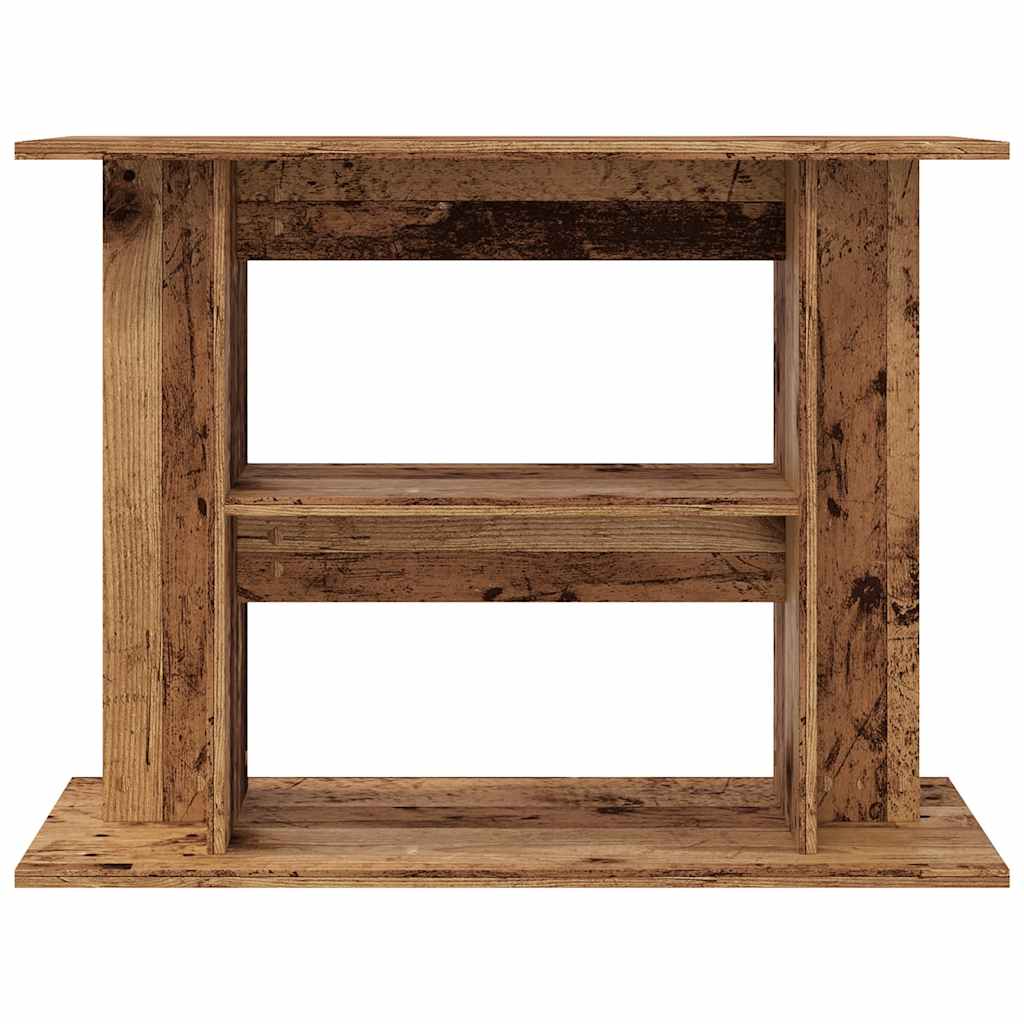 Supporto Acquario 80x35x60 cm in Legno Multistrato Legno Antico