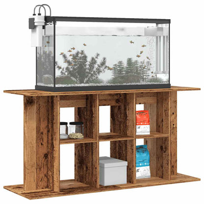 Supporto Acquario 120x40x60cm in Legno Multistrato Legno Antico