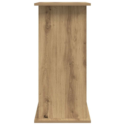 Supporto per acquario artigianale in rovere 81x36x73 cm in legno ingegnerizzato