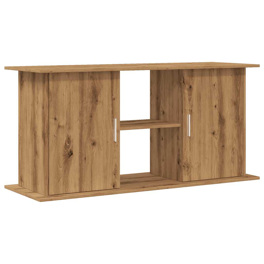 Supporto Acquario 121x41x58 cm Multistrato Rovere Artigianale