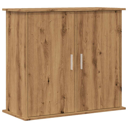 Supporto Acquario 81x36x73 cm Multistrato Rovere Artigianale
