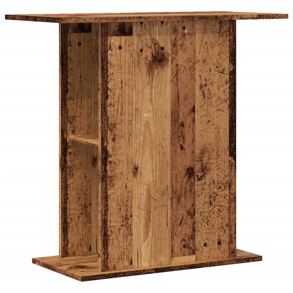 Supporto per Acquario Legno Antico 36x75x72,5cm in Truciolato