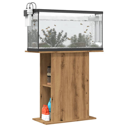 Supporto Acquario Rovere Artigianale 36x75x72,5cm Truciolato