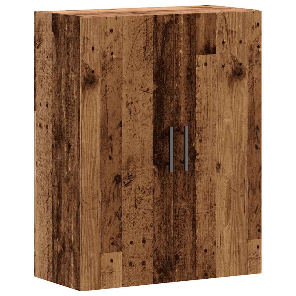 Mobile a Parete Legno Antico 69,5x34x90 cm