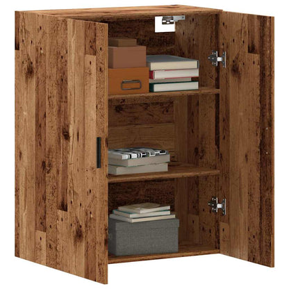 Mobile a Parete Legno Antico 69,5x34x90 cm