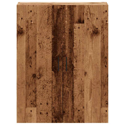 Mobile a Parete Legno Antico 69,5x34x90 cm