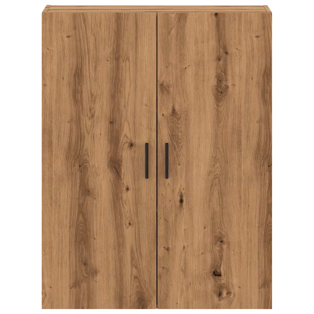 Mobile a Parete Rovere Artigianale 69,5x34x90 cm