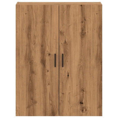 Mobile a Parete Rovere Artigianale 69,5x34x90 cm