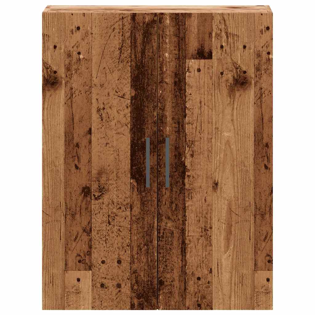 Mobile a Parete Legno Antico 69,5x34x90 cm
