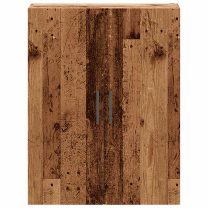 Mobile a Parete Legno Antico 69,5x34x90 cm