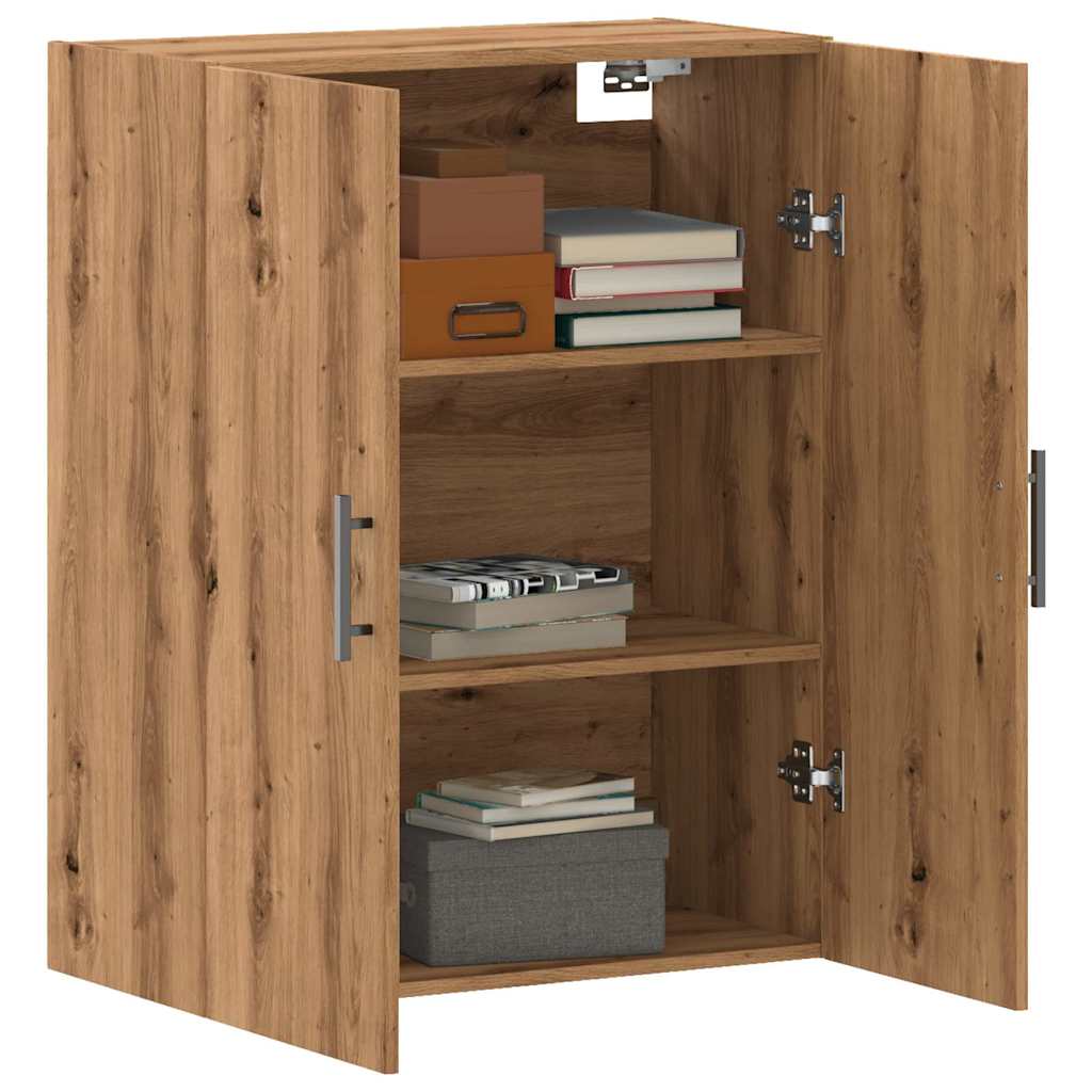 Mobile a Parete Rovere Artigianale 69,5x34x90 cm