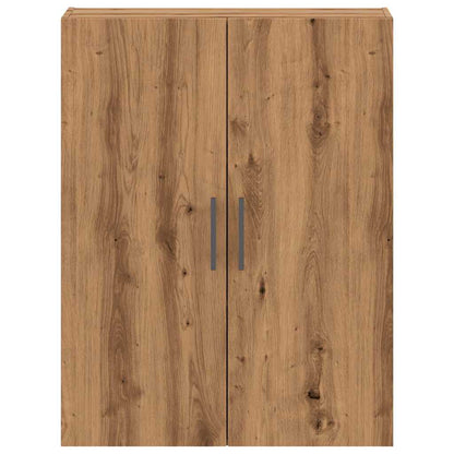 Mobile a Parete Rovere Artigianale 69,5x34x90 cm
