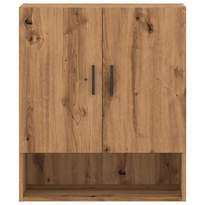 Armadietto a Muro Rovere Artigianale 60x31x70 cm in Truciolato
