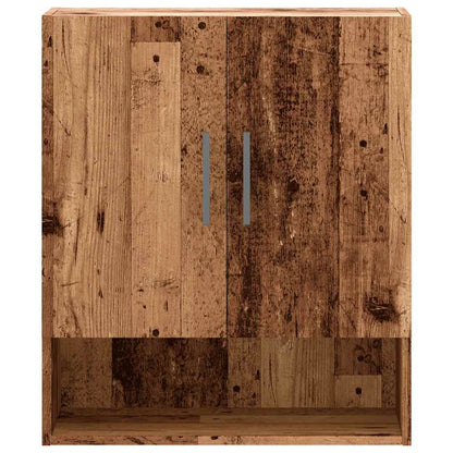 Armadietto a Muro Legno Antico 60x31x70 cm in Truciolato