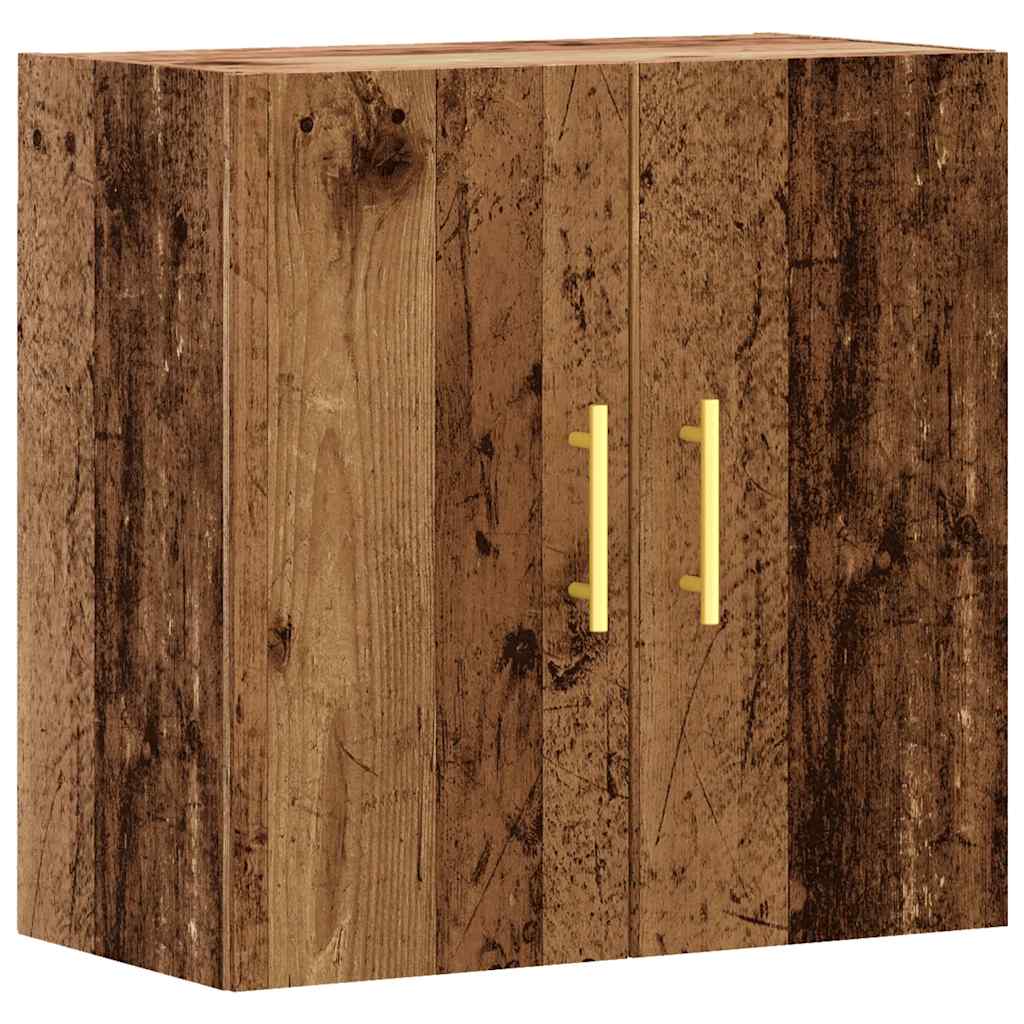 Armadietto a Muro Legno Vecchio 60x31x60 cm in Truciolato