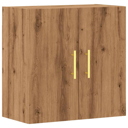 Armadietto a Muro Rovere Artigianale 60x31x60 cm in Truciolato