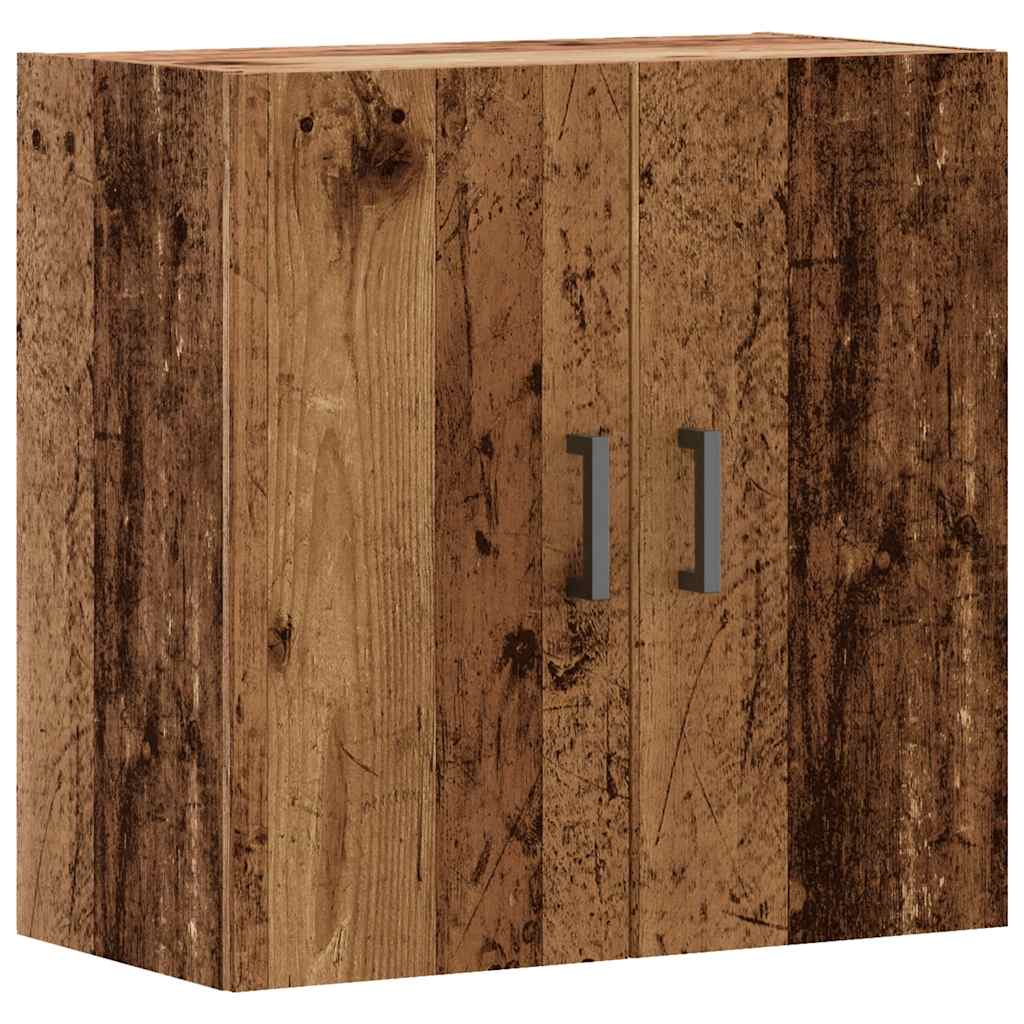 Armadietto a Muro Legno Vecchio 60x31x60 cm in Truciolato