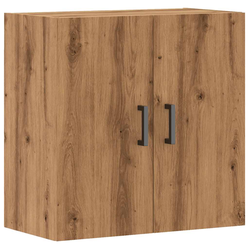 Armadietto a Muro Rovere Artigianale 60x31x60 cm in Truciolato