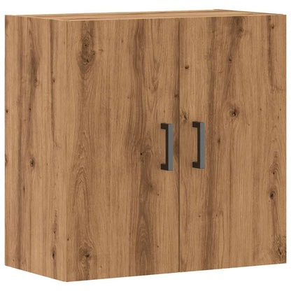 Armadietto a Muro Rovere Artigianale 60x31x60 cm in Truciolato