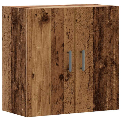 Armadietto a Muro Legno Vecchio 60x31x60 cm in Truciolato