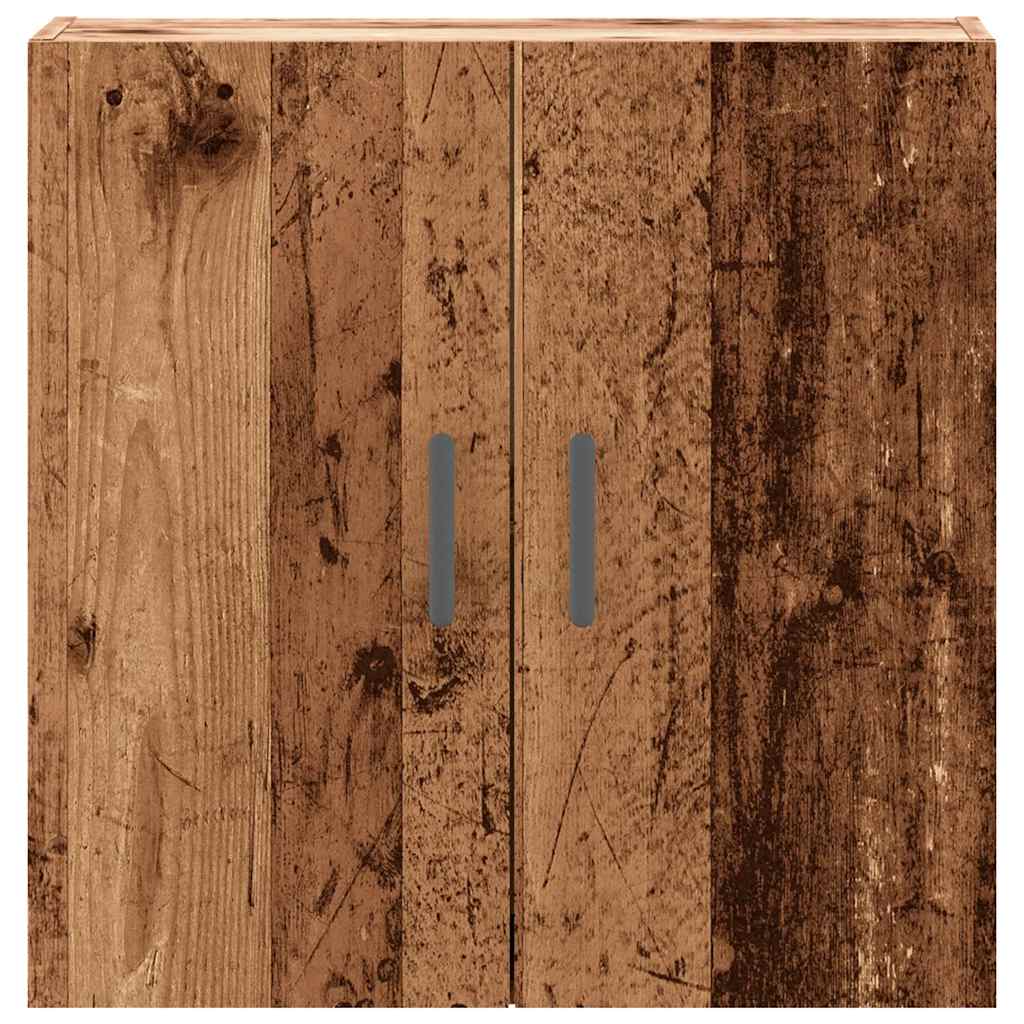 Armadietto a Muro Legno Vecchio 60x31x60 cm in Truciolato