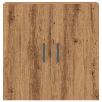 Armadietto a Muro Rovere Artigianale 60x31x60 cm in Truciolato