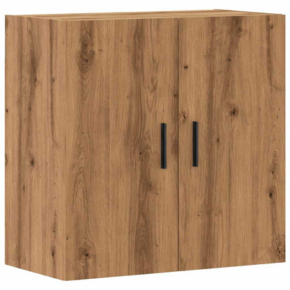 Armadietto a Muro Rovere Artigianale 60x31x60 cm in Truciolato