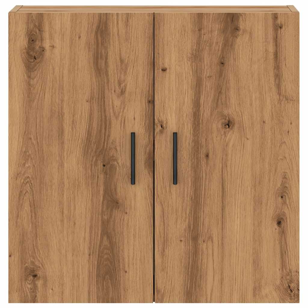 Armadietto a Muro Rovere Artigianale 60x31x60 cm in Truciolato