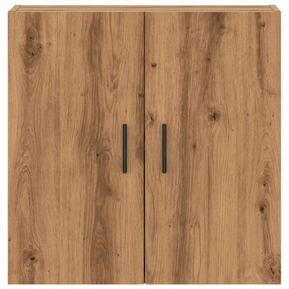 Armadietto a Muro Rovere Artigianale 60x31x60 cm in Truciolato