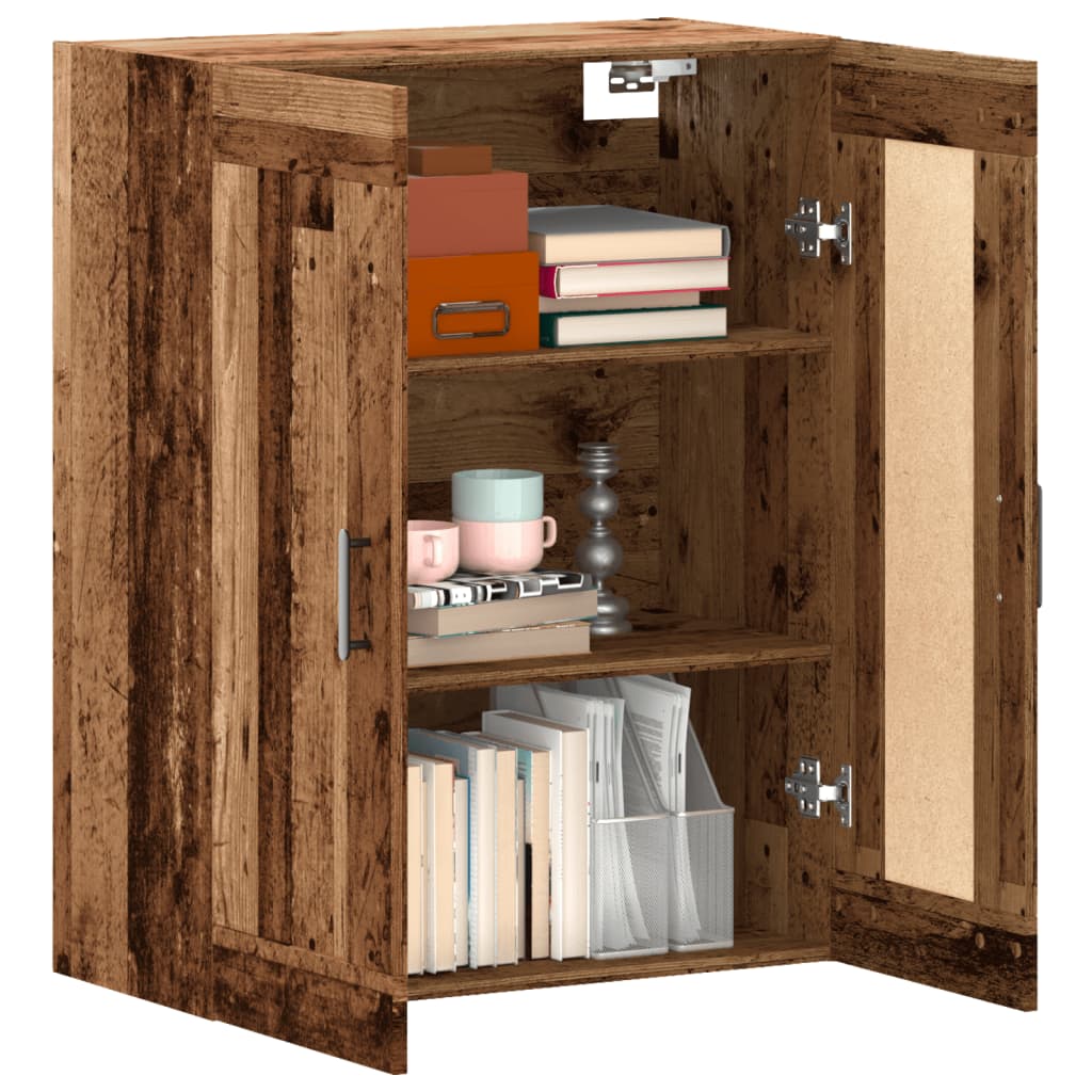 Credenza Legno Antico 69,5x34x90 cm in Legno Multistrato